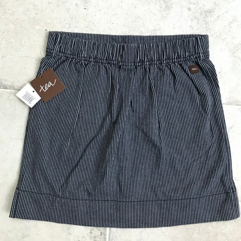 Tea Collection Monaka Striped Pocket Skirt 6